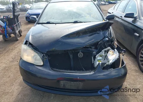 2008 Toyota Corolla Le из США, поврежденный, VIN 2T1BR30E58C935107